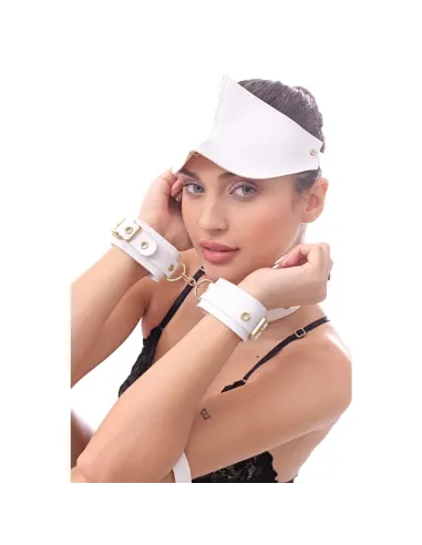 Kit luxury blanco y herrajes dorados 8 piezas | Infarta fetish | Kits