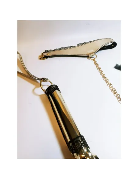 Kit luxury gold con puntilla negra 7 piezas | Infarta fetish | Kits