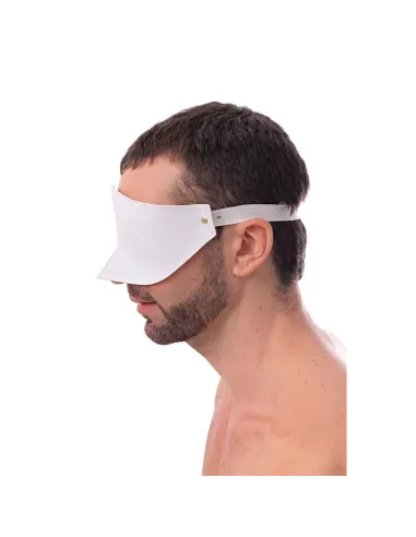 Antifaz luxury ciego reforzado blanco | Infarta fetish | Máscaras y antifaces