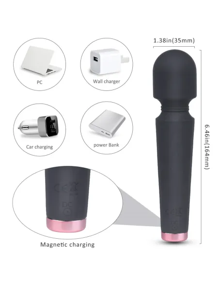 Massager black - masajeador | S-hande | Masajeadores