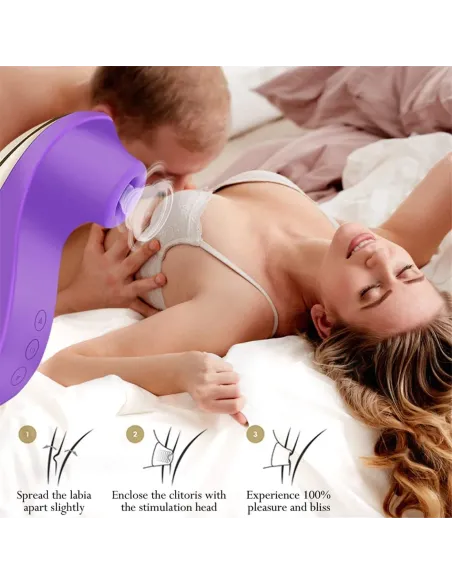 Succionador recargable eleanor | S-hande | Succionadores