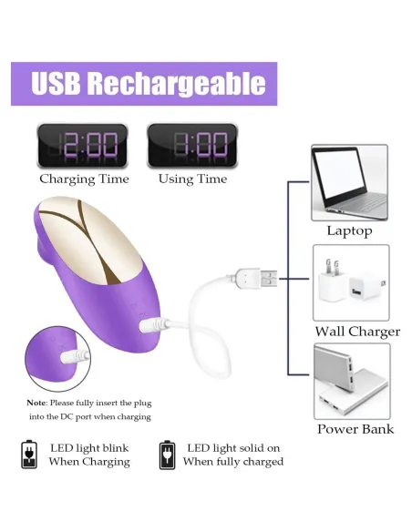 Succionador recargable eleanor | S-hande | Succionadores