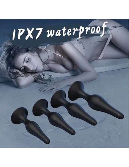 Solomon - plug anal kit 4 tamaños silicona | S-hande | Plugs