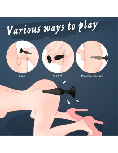 Solomon - plug anal kit 4 tamaños silicona | S-hande | Plugs