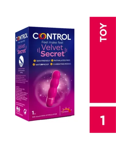 Control velvet secret stimulator | Control | Estimuladores clítoris