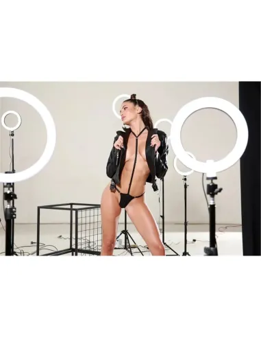 Jockerless- less de tull con accesorio jocker blanco talle 90 | Mordisco | Sexy minis