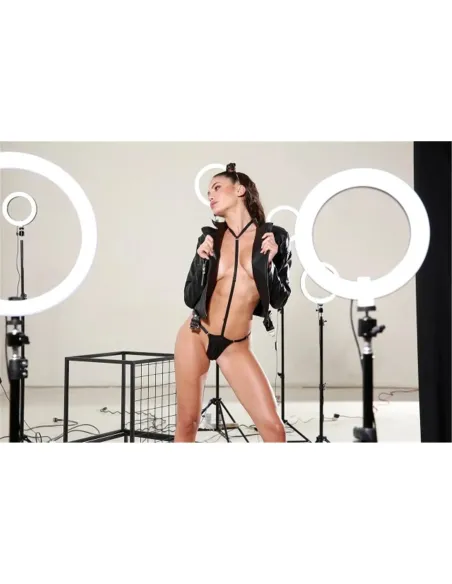 Jockerless- less de tull con accesorio jocker blanco talle 90 | Mordisco | Sexy minis