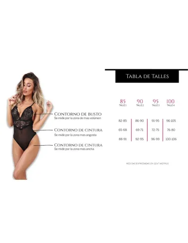 Jockerless- less de tull con accesorio jocker negro talle 90 | Mordisco | Arnés