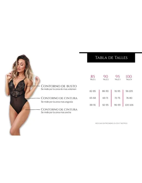 Jockerless- less de tull con accesorio jocker negro talle 90 | Mordisco | Arnés