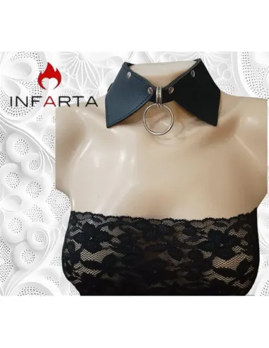 Choker neck con argolla | Infarta fetish | Accesorios y outfits