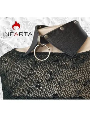 Choker neck con argolla | Infarta fetish | Accesorios y outfits