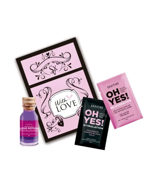 Love kit oh yes! + mini love potion | Sexitive | Juegos eróticos