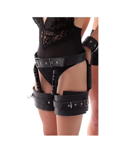Arnés de pareja con cinturón | Infarta fetish | Arneses