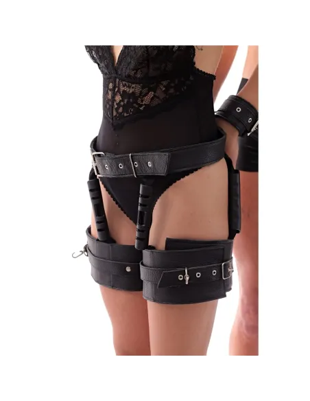 Arnés de pareja con cinturón | Infarta fetish | Arneses