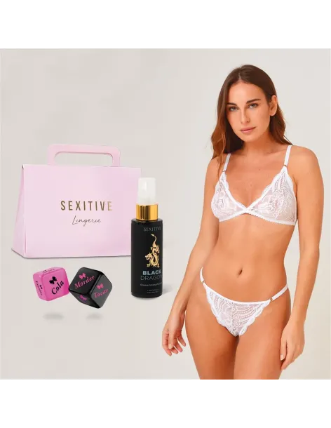 Kit spicy blanco | Sexitive | Conjuntos