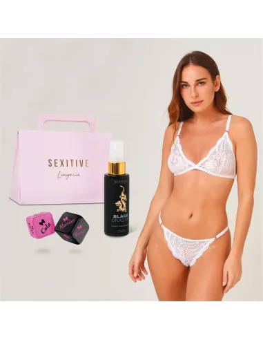 Kit spicy blanco | Sexitive | Conjuntos