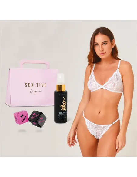 Kit spicy blanco | Sexitive | Conjuntos