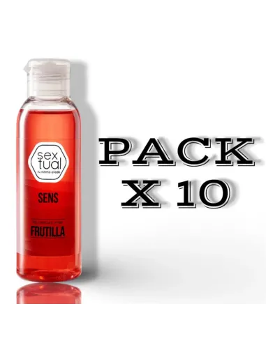 Sextual frutilla de 80ml x 10 | Sextual | Garage: unidades en ¡liquidación!