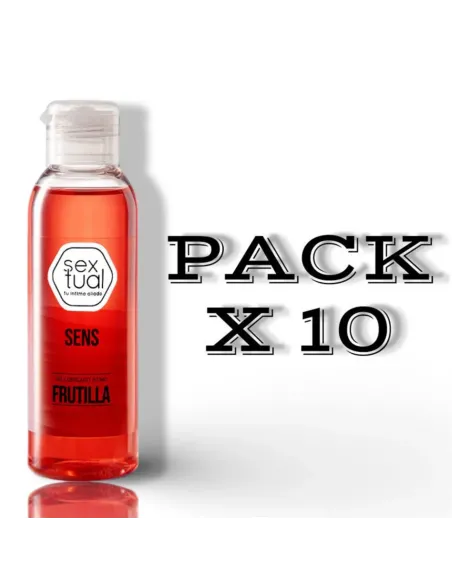 Sextual frutilla de 80ml x 10 | Sextual | Garage: unidades en ¡liquidación!