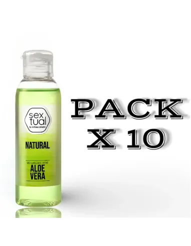 Sextual aloe vera de 80ml x 10 | Sextual | Garage: unidades en ¡liquidación!