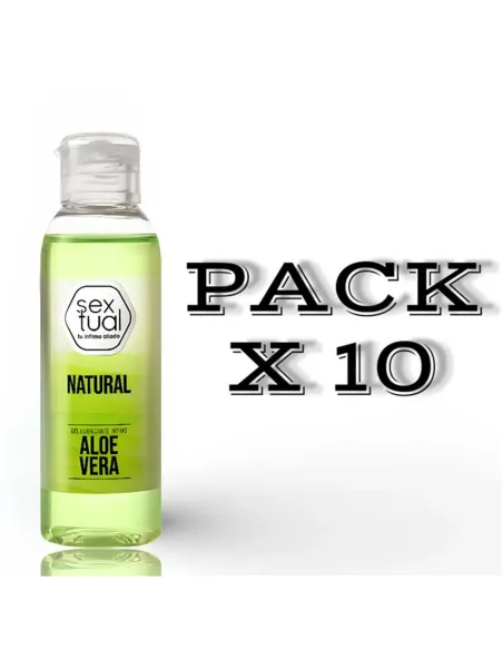 Sextual aloe vera de 80ml x 10 | Sextual | Garage: unidades en ¡liquidación!