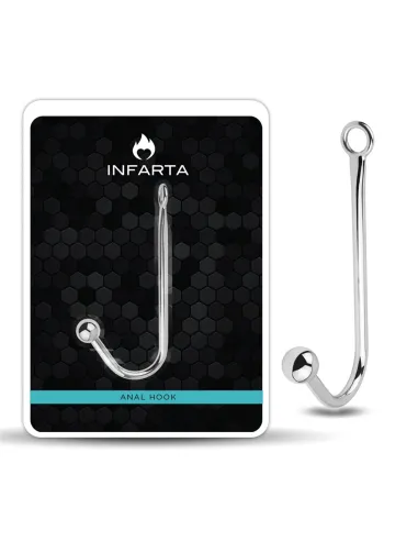 Anal hook steel small | Infarta toys | Plugs