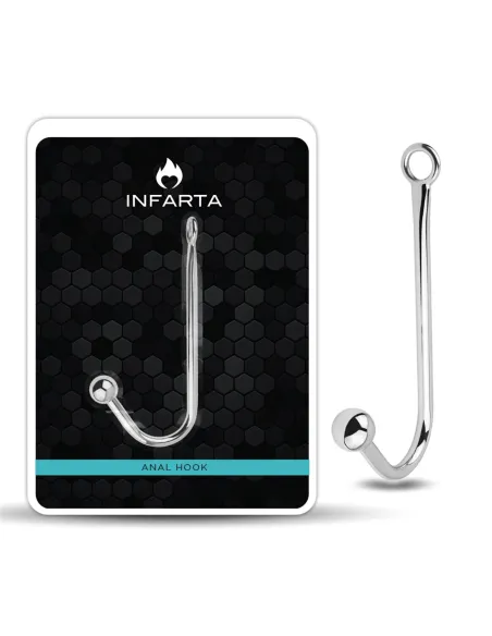 Anal hook steel small | Infarta toys | Plugs