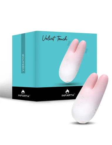 Double vibrator velvet touch | Infarta toys | Estimuladores clítoris