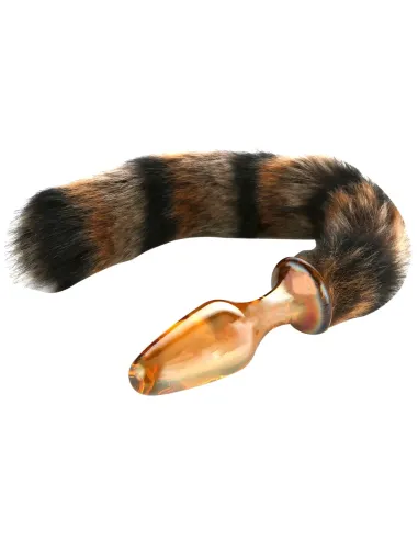 Glass anal tail golden fox | Infarta toys | Plugs