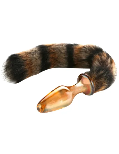 Glass anal tail golden fox | Infarta toys | Plugs