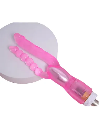 Double dildo accessory for sex machine / drillme compatible | Infarta toys | Sexmachine