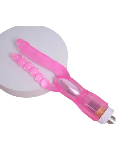 Double dildo accessory for sex machine / drillme compatible | Infarta toys | Sexmachine