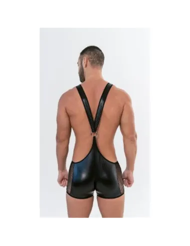 Hombre - body engomado con tiradores | Malena | Tangas