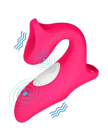 Finger doble vibrator rosa / c9015 | Fly night | Vibradores