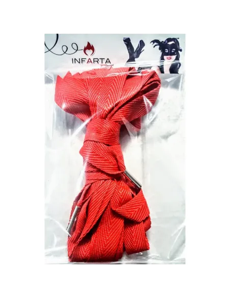 Lista cinta bondage roja 8mts | Infarta fetish | Sogas y amarres
