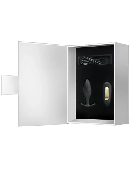 Consolador anal royal recargable inalambrico control remoto silicona 9cmx3,5cm | Pretty love | Vibradores