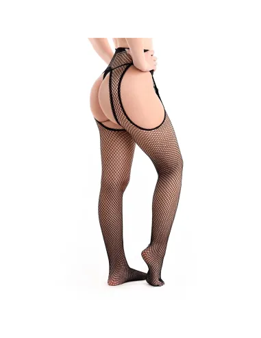 Panty portaligas red negro | Malena | Medias