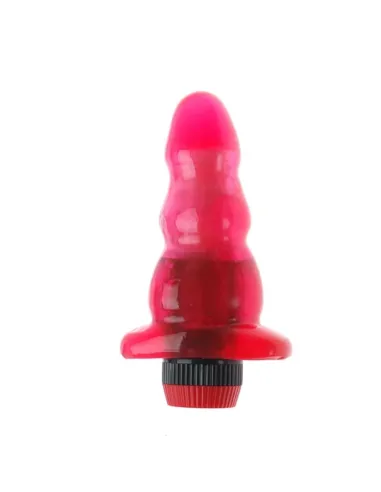 Plug escalonado jelly c/vibro | Caiman | Vibradores