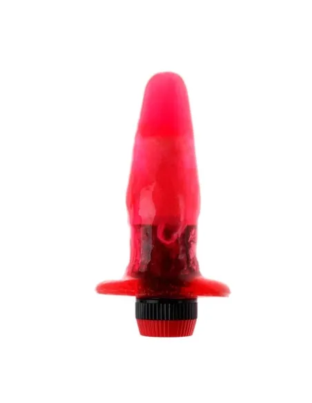 Plug grande jelly c/vibro | Caiman | Vibradores