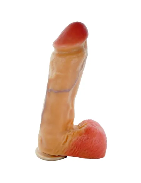 Realistico c/sopapa y testiculo mulato | Caiman | Realísticos