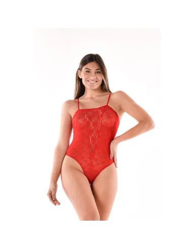 Body de encaje rojo | Malena | Bodies