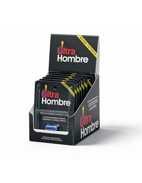 Ultra hombre x12 caps | Web supplements | Capsulas potenciadoras