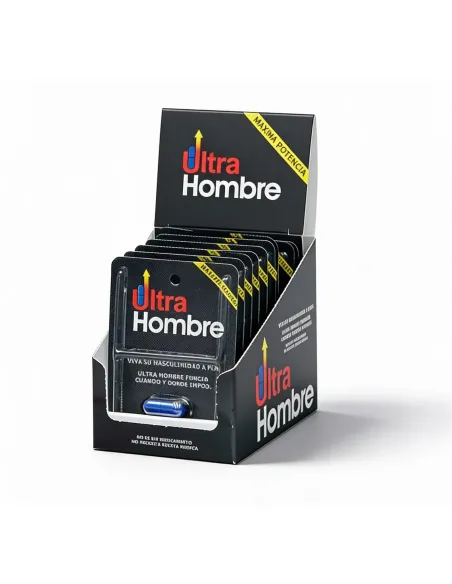 Ultra hombre x12 caps | Web supplements | Capsulas potenciadoras