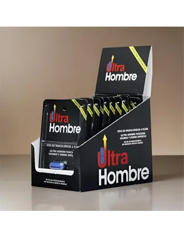 Ultra hombre x12 caps | Web supplements | Capsulas potenciadoras