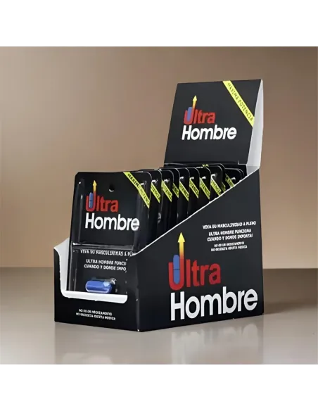 Ultra hombre x12 caps | Web supplements | Capsulas potenciadoras