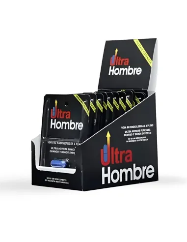 Ultra hombre x12 caps | Web supplements | Capsulas potenciadoras