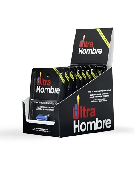 Ultra hombre x12 caps | Web supplements | Capsulas potenciadoras