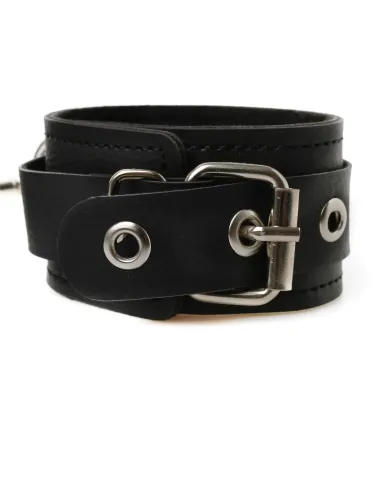 Esposas con cadena eco-cuero negro | Infarta fetish | Esposas