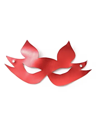 Máscara zorrita rojo | Infarta fetish | Máscaras y antifaces