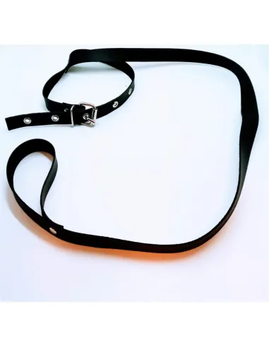 Collar con correa negro | Infarta fetish | Collares